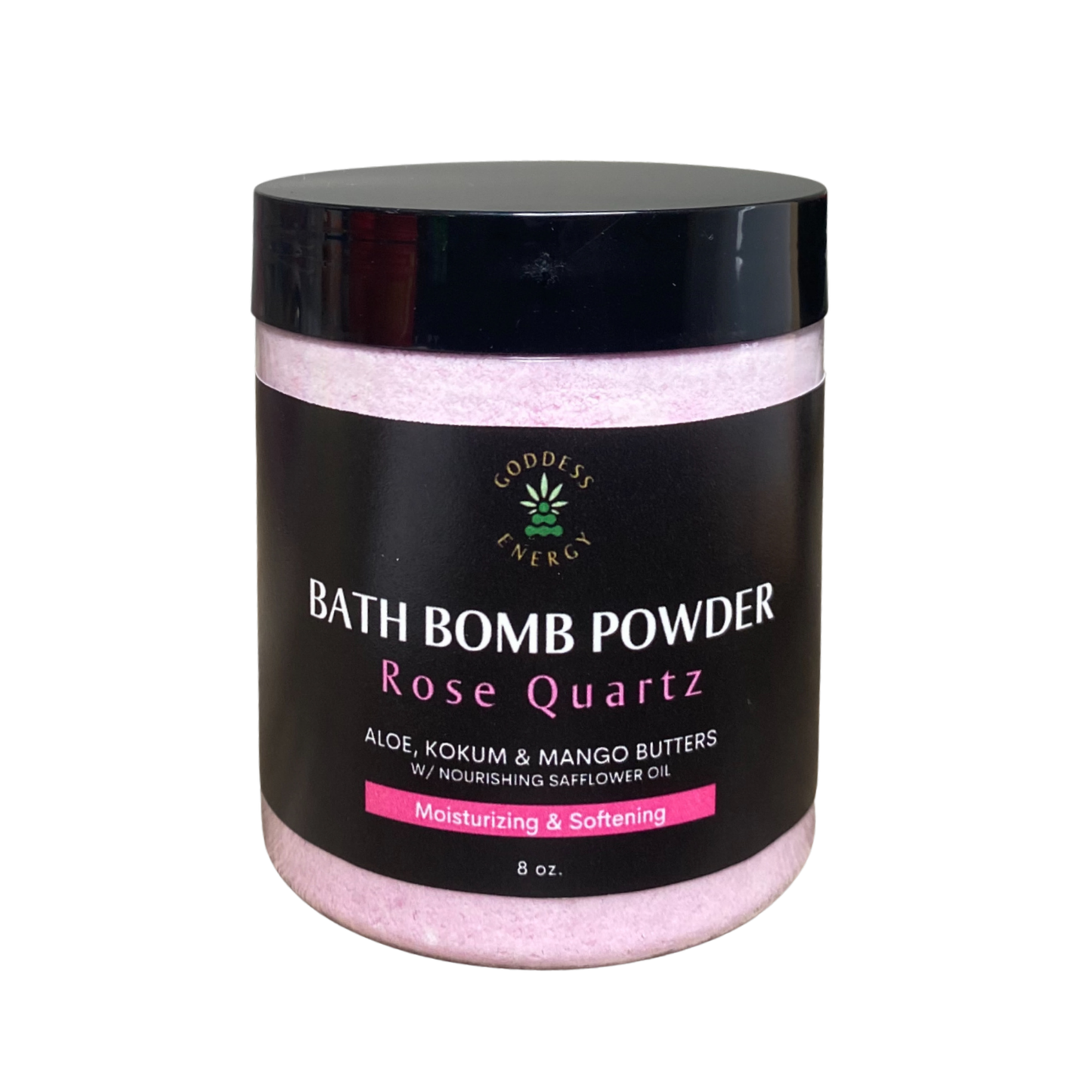 Rose Quartz Bath Bomb Powder