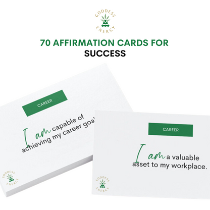 70 Affirmation Cards for Success