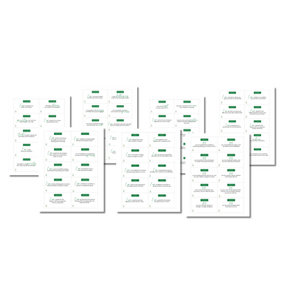 70 Affirmation Cards for Health & Wellness